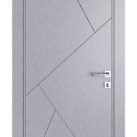 Дверь межкомнатная Прима Металлик