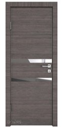ШИ дверь DO-613 Ольха темная/Зеркало