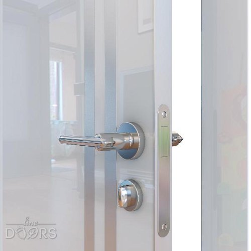 ШИ дверь DG-606 Белый глянец