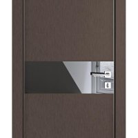 ШИ дверь DO-609 Бронза/стекло Черное