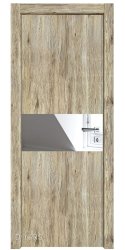 ШИ дверь DO-601 Рустик натуральный/Зеркало