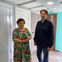 Выездной магазин дверей Line Doors