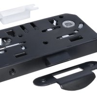 Защелка бесшумная под цилиндр 1885P BL