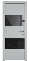 Дверь межкомнатная DO-508 Силк маус/стекло Черное Дверь межкомнатная DO-508 Силк маус/стекло Черное