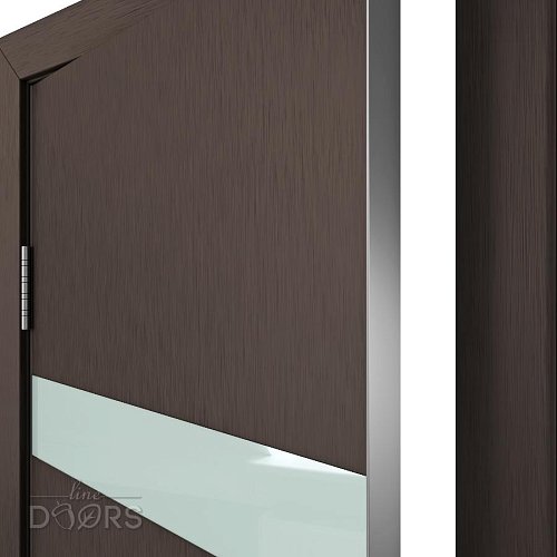 ШИ дверь DO-602 Бронза/стекло Белое