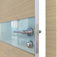 Дверь межкомнатная DO-509 Неаполь/стекло Белое