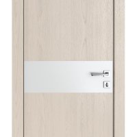 Дверь межкомнатная DO-509 Ясень капучино/Снег